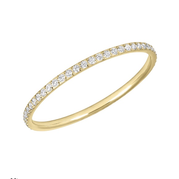 Electric Picks dainty ring and pair of dangly earrings - Picture 6 of 7